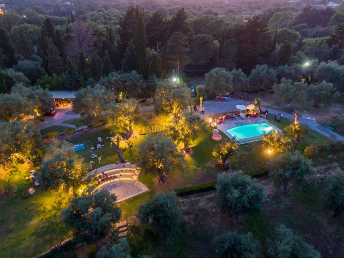 Villa Triklino Estate Áfra Exterior foto